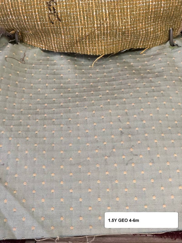 One 1.5 Yard Upholstery Fabric Geometric 4-6 (2)