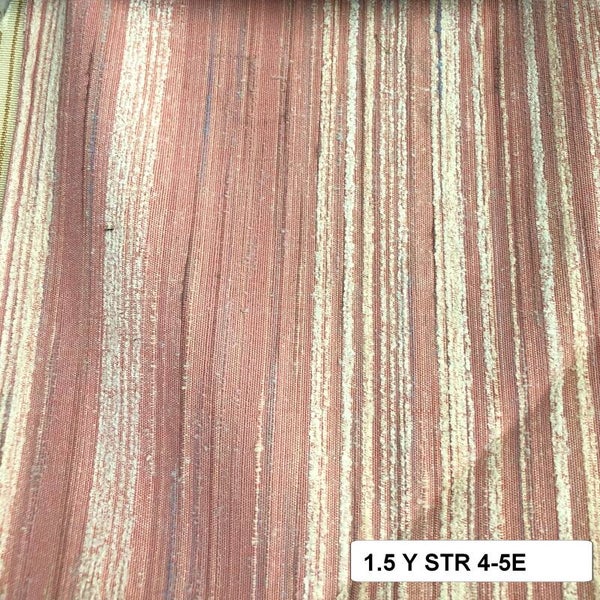 One Yard 1.5 Upholstery Fabric Striped 4-5e