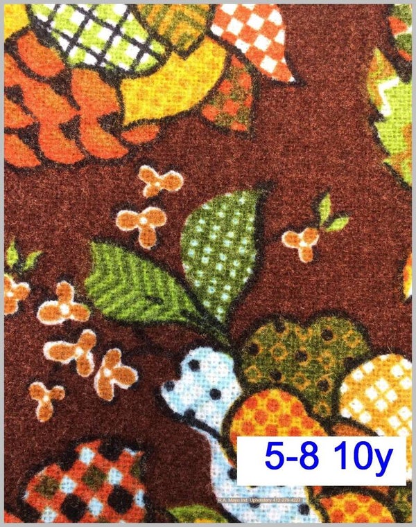10 yards Floral- 5-8