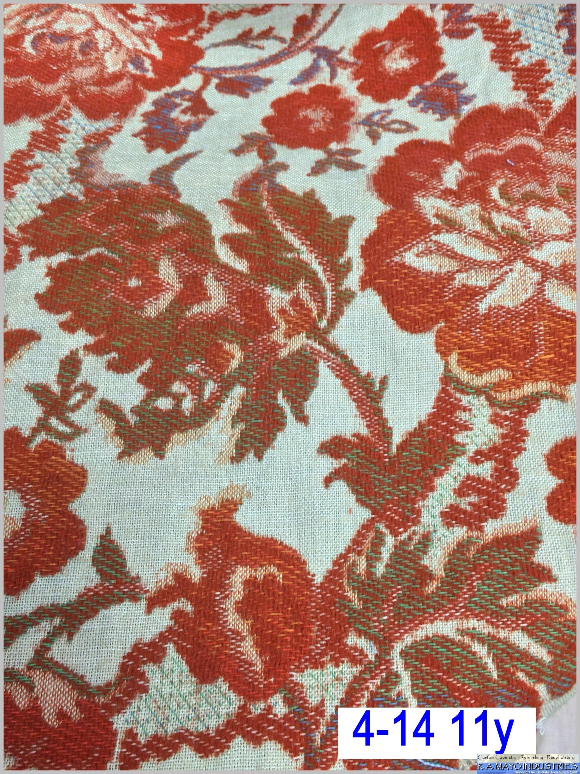 11 yd floral 4-14