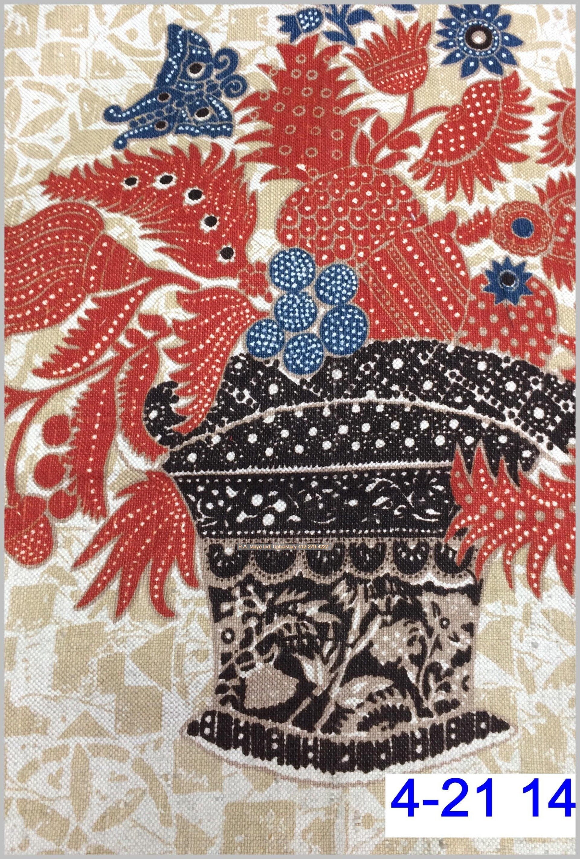 14 yards floral 4-21bd