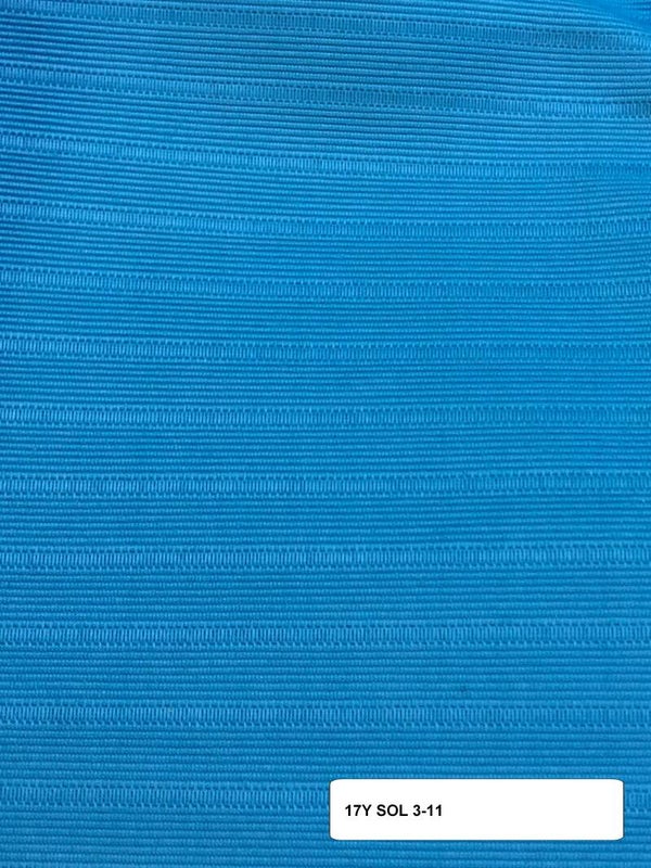 17 Yards Solid 3-11 cozumel tortilla blue