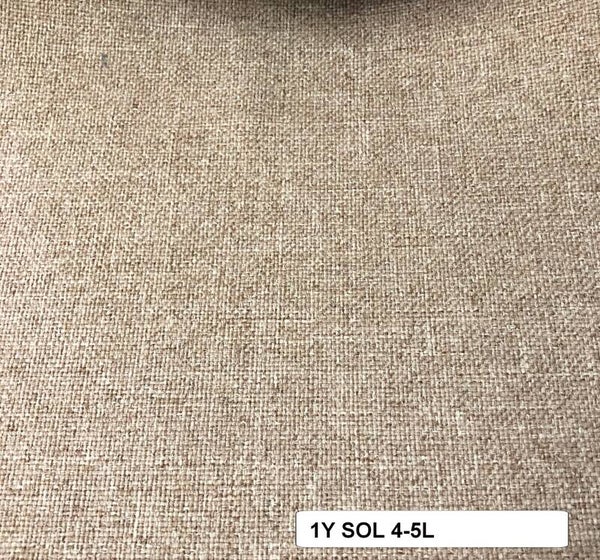One Yard Upholstery Fabric Solid  4-5l