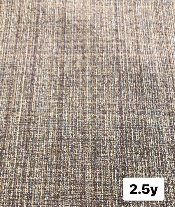 2 Yards Solid/Plain uk brown