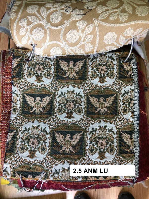 2 Yard Upholstery  Fabric Animal lu2 Eagle Colonial