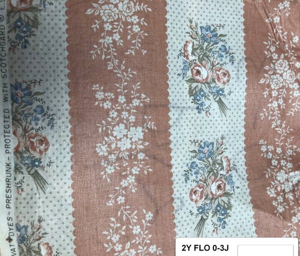 2 yards floral 0-3 SOLD OUT