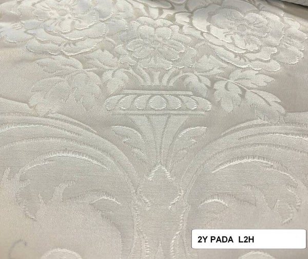 2 yards paisley damask l2h