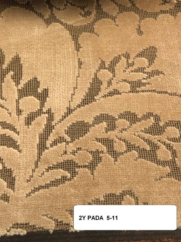 2 yards paisley damask 5-11