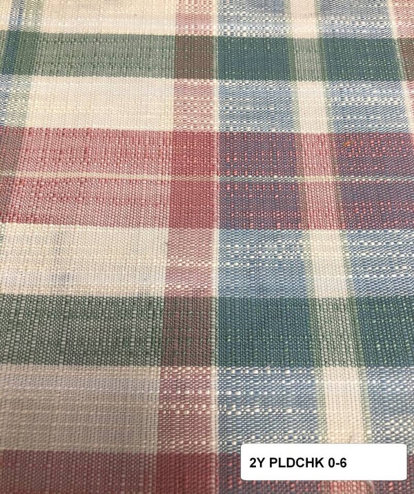 2 yards plaid 0-6