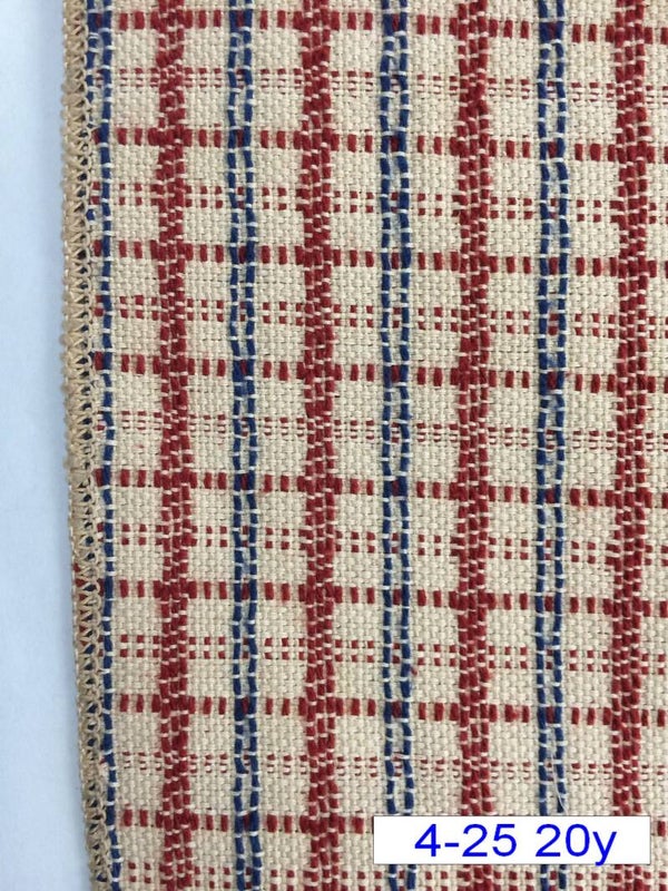 20+  Yards Checks/Plaids  4-25