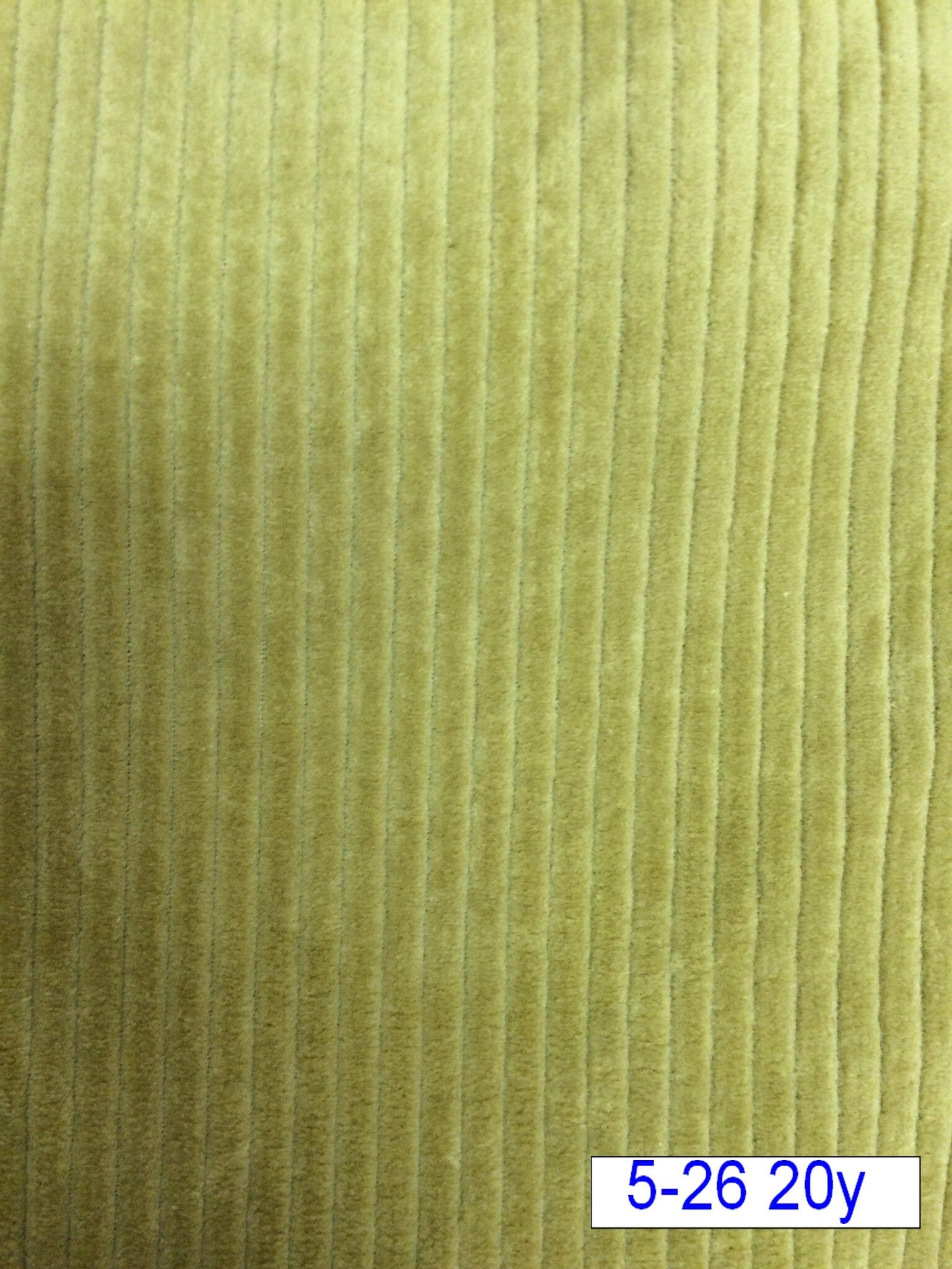 20+  Yards Solid 5-26 green