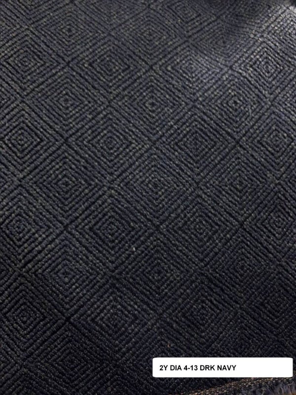 2 yards Diamond 4-13 Navy