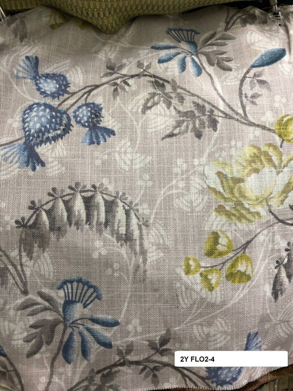 2 yards floral 2-4