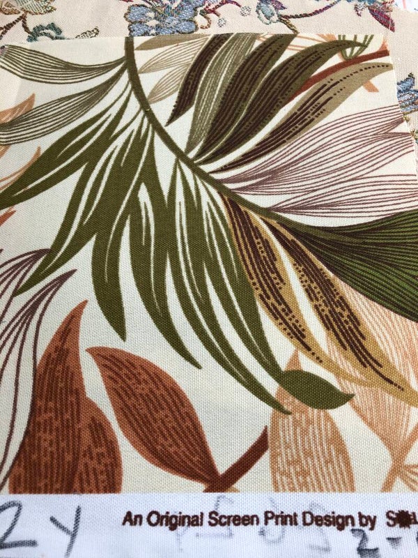2 yards floral ukl indoor/ outdoor