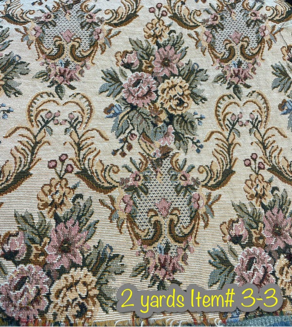 2 yards floral 3-3j