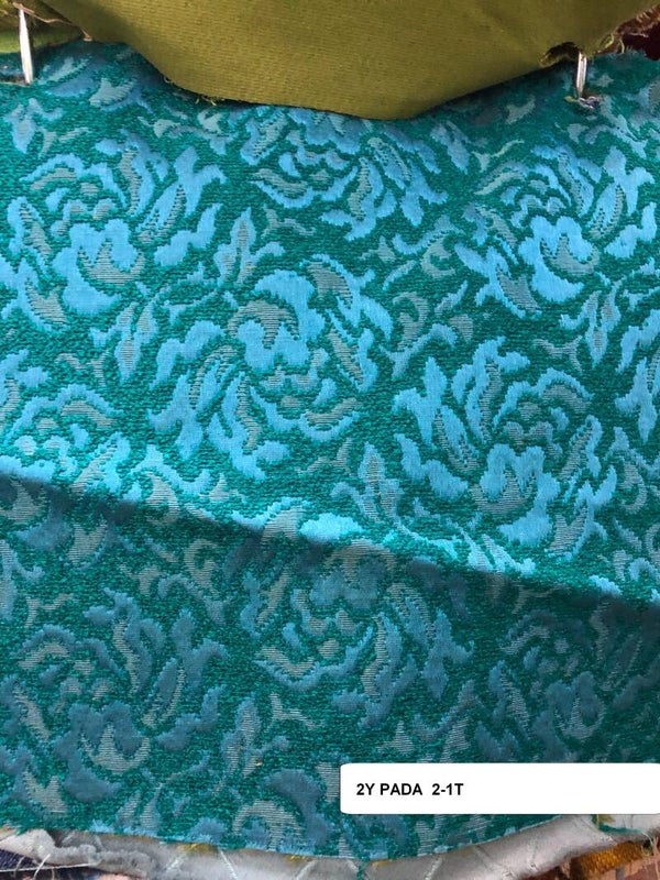 2 yards paisley damask 2-1