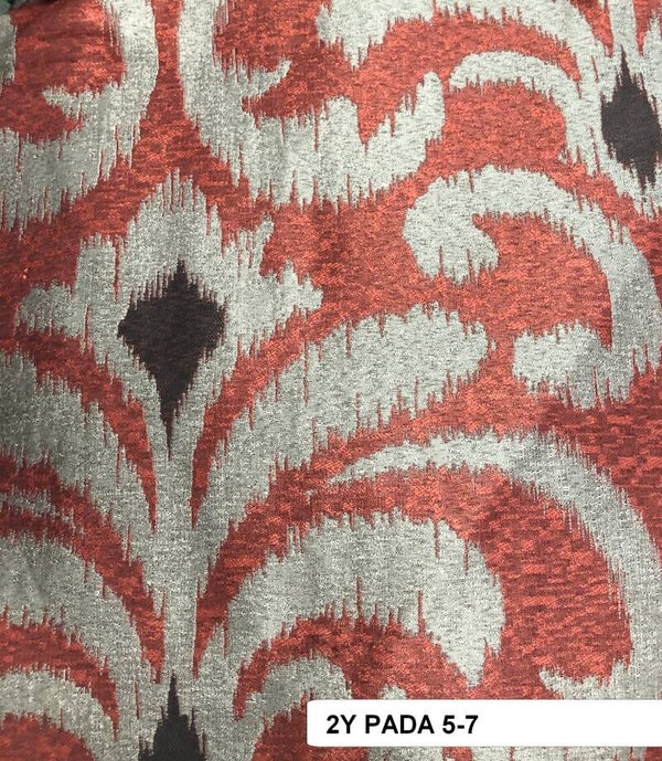 2 yards paisley damask 5-7