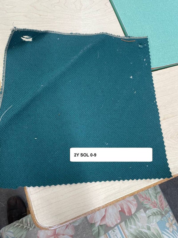 2 Yards Solid/Plain 0-9 abc spruce