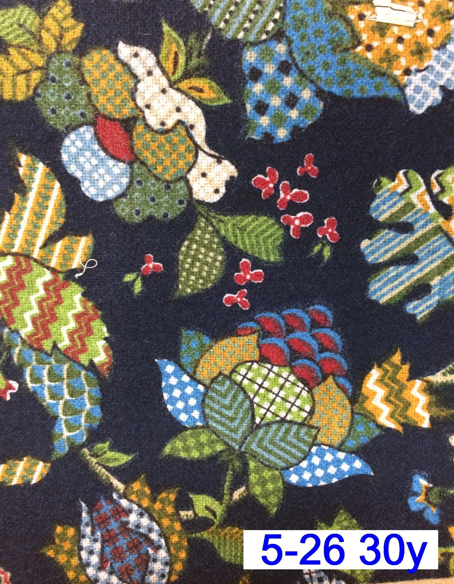 30 yards Floral 5-26