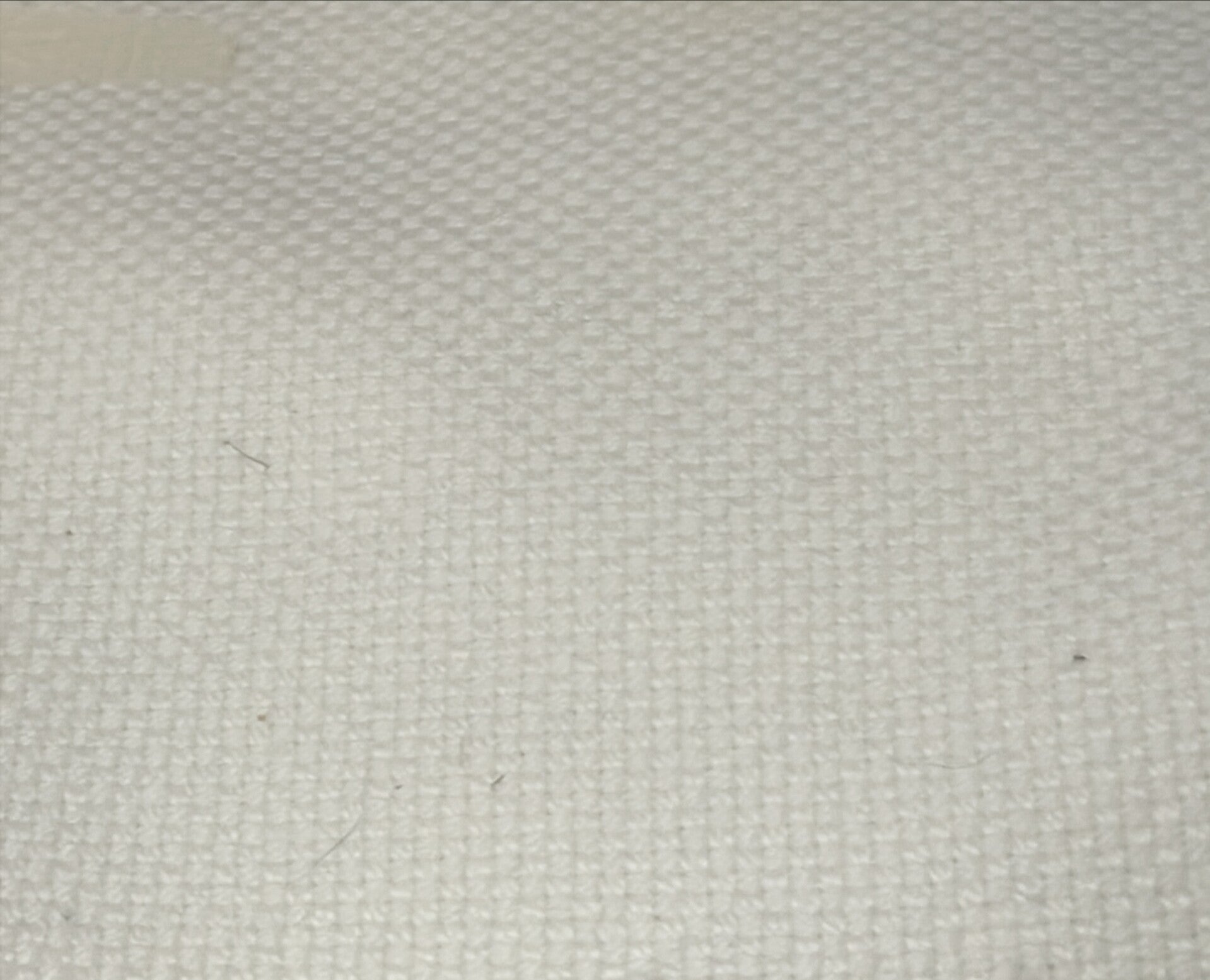 3 YARDS SOLID 2-3 WHITE WAFFLE