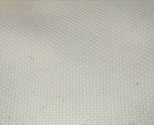 3 YARDS SOLID 2-3 WHITE WAFFLE