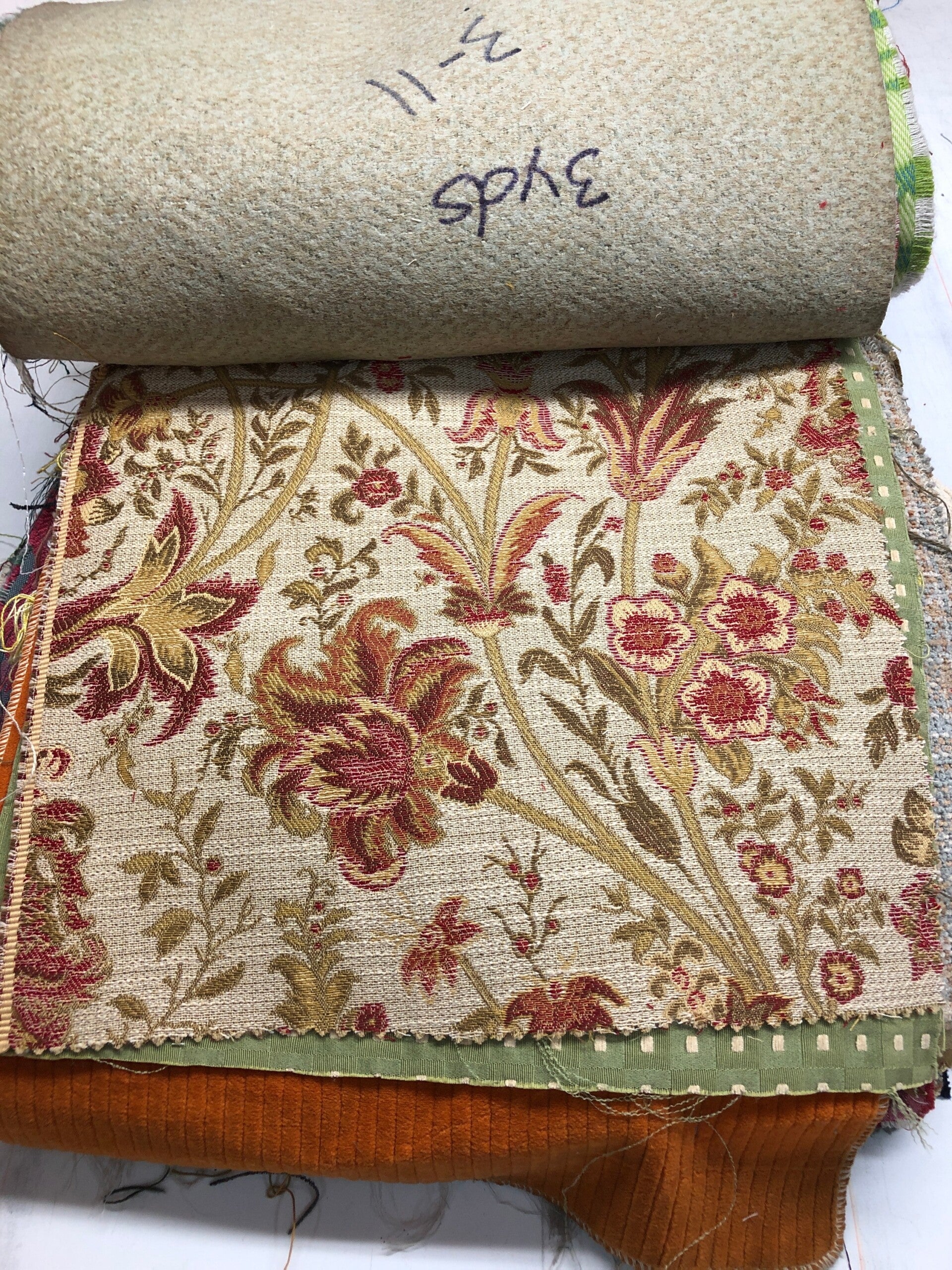 3 yards floral 4-22
