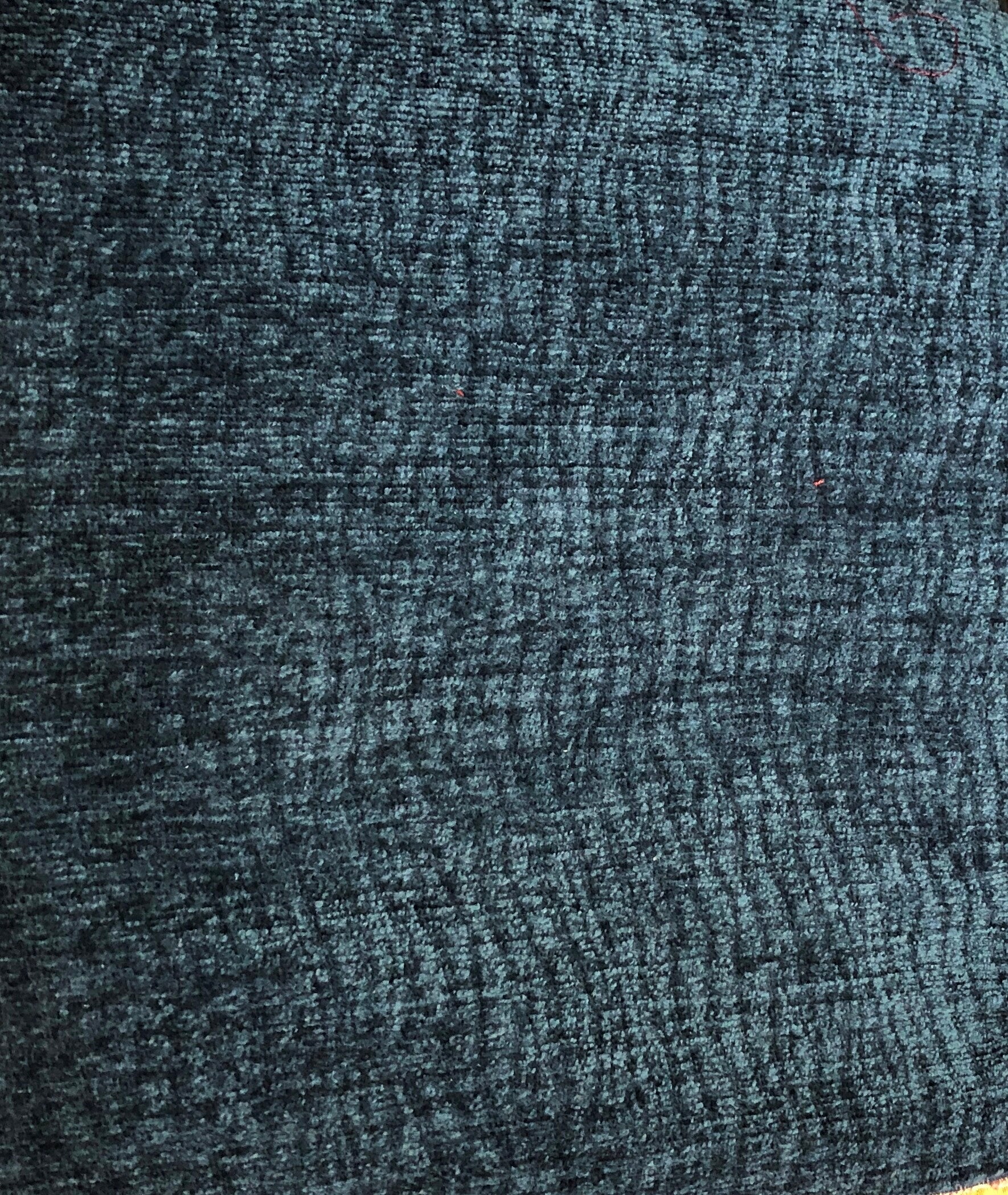 3 YARDS SOLID 2-9A BLUE WAVE