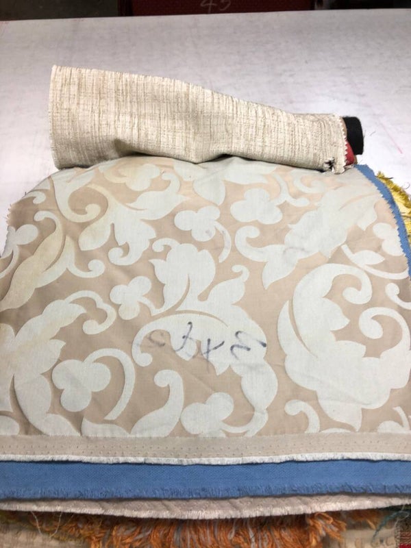 3 yards Paisley/Damask 3-4