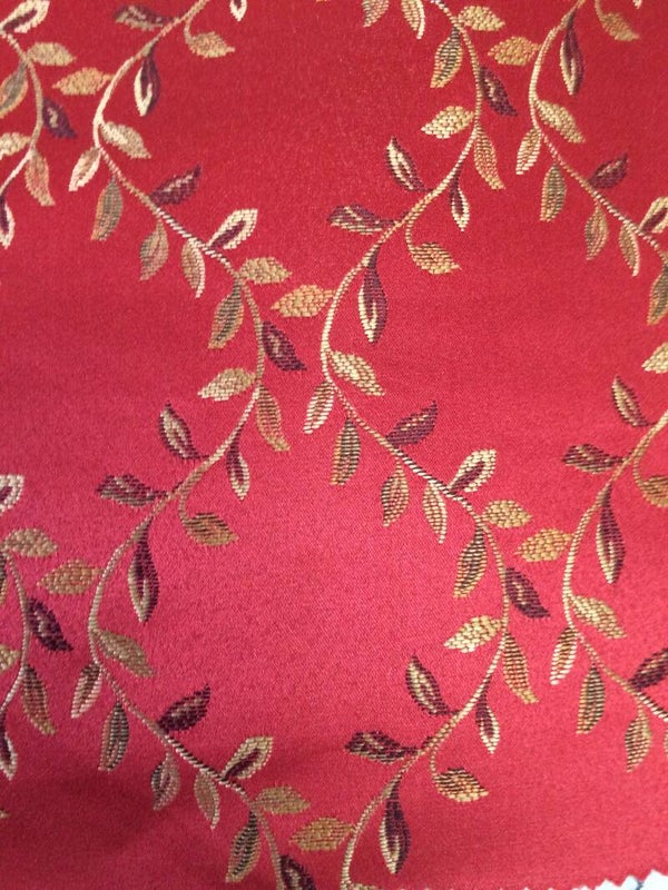 3 yards Paisley/Damask l-4 CHECK FLORALM