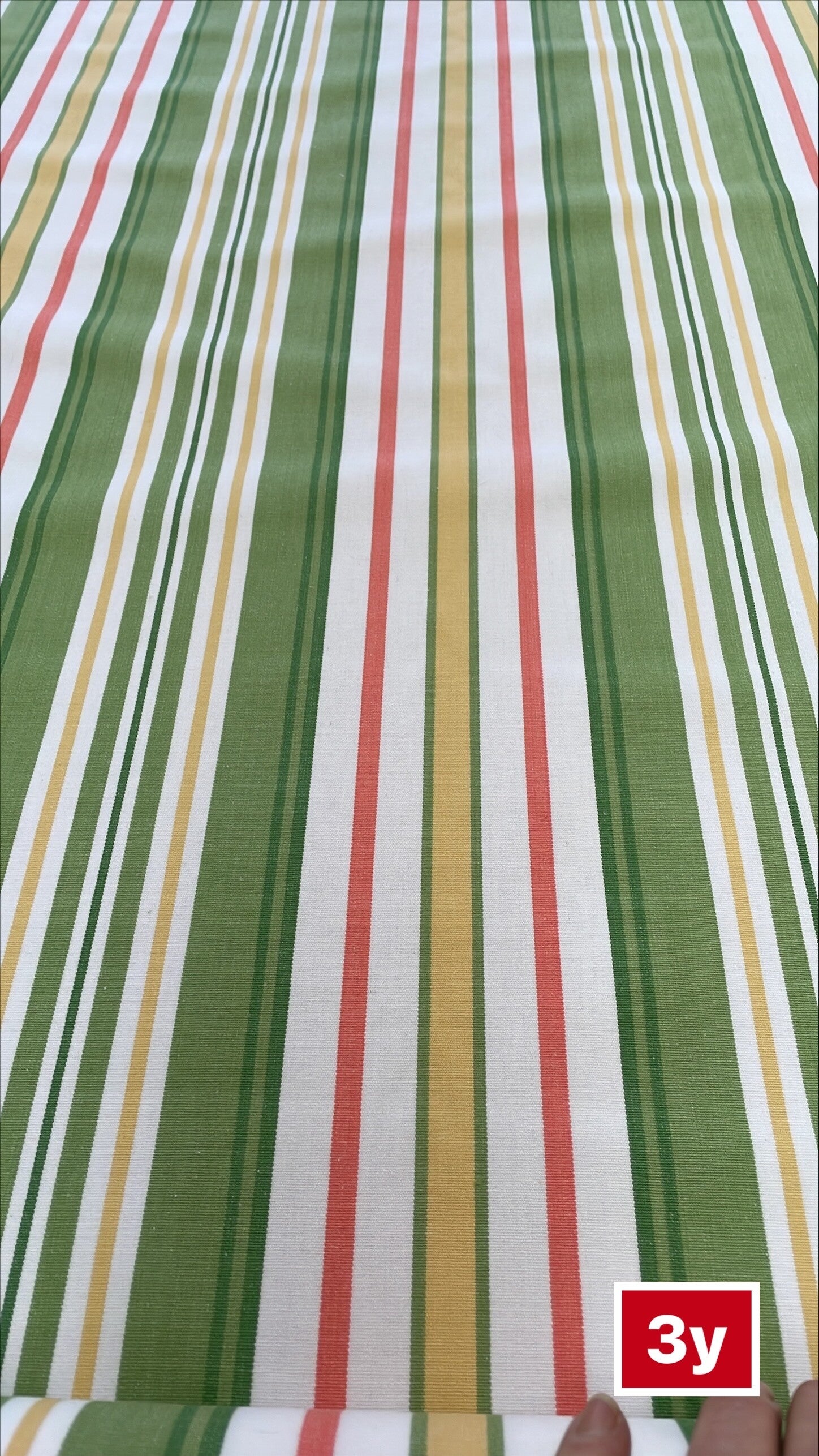 3 YARDS STRIPE 0-17