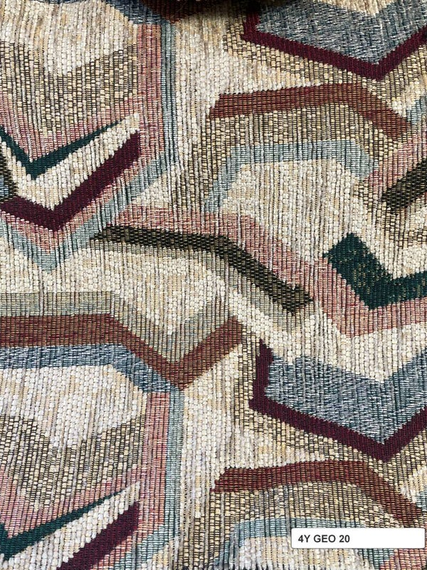 Four Yards   Geometric   Pattern Upholstery Fabric 20