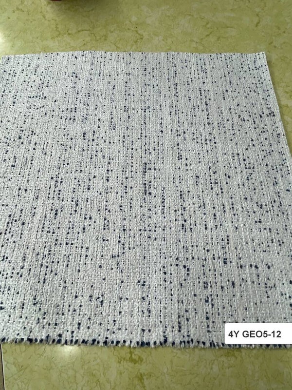 Four Yards   Geometric   Pattern Upholstery Fabric 5-12