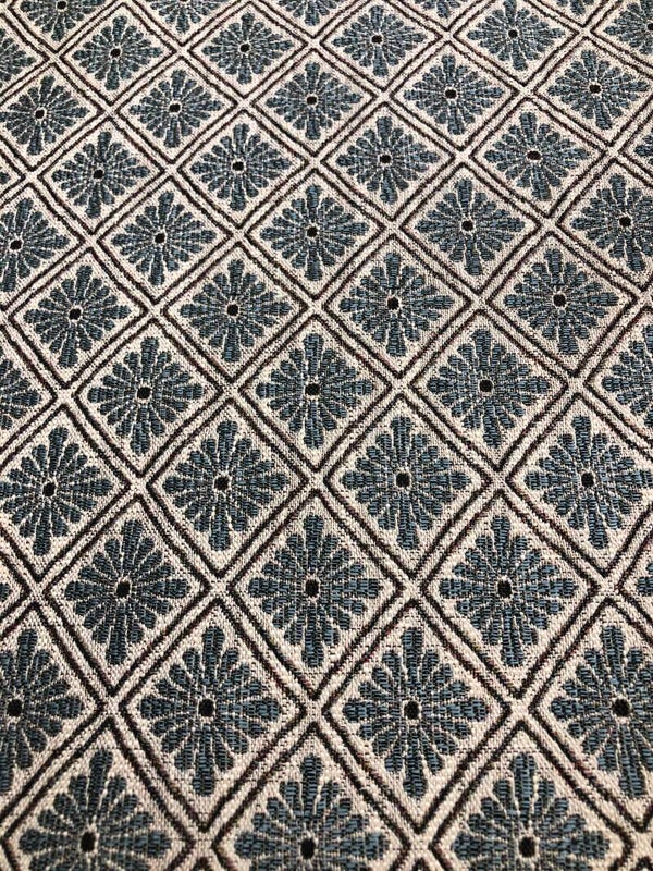 Four Yards   Diamond  Pattern Upholstery Fabric #9