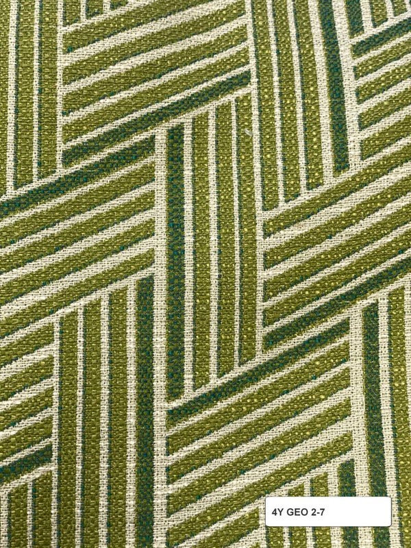 Four Yards   Geometric   Pattern Upholstery Fabric LU2