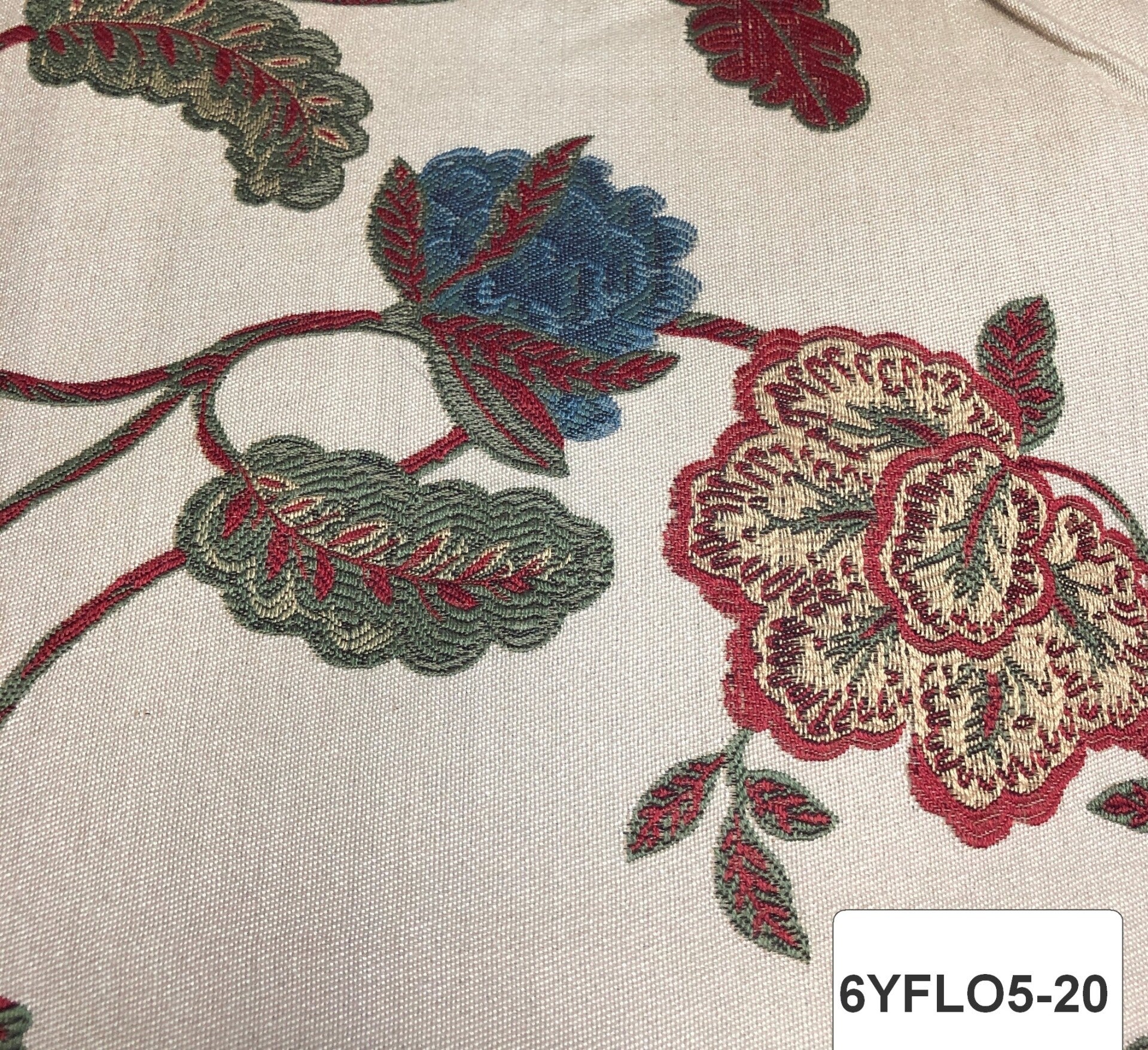 Six Yards Upholstery Fabric Floral 5-20