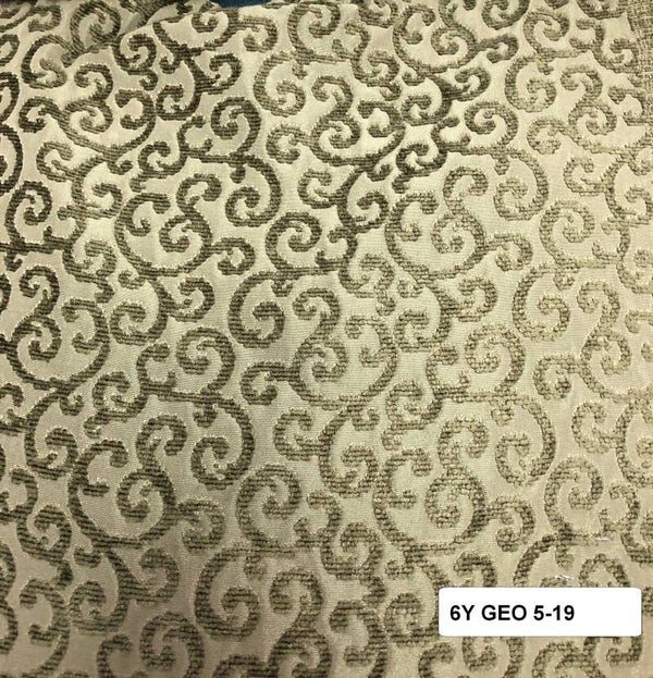 Six Yards Upholstery Fabric Geometric 4-9 or 5-19