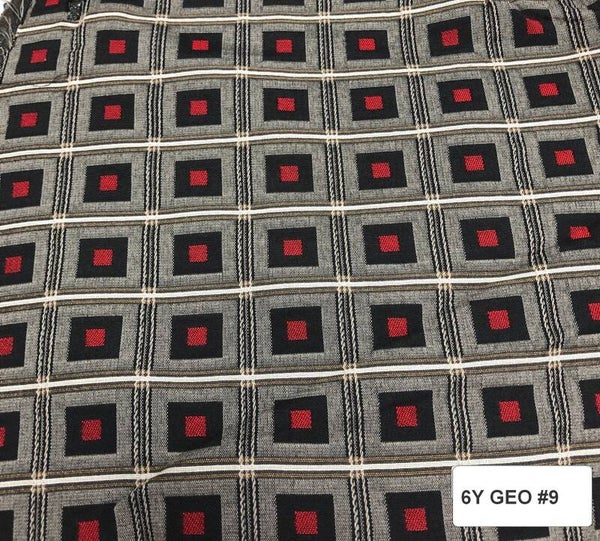 Six Yards Upholstery Fabric Geometric #9
