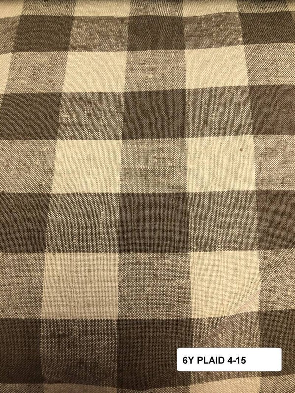 Six Yards Upholstery Fabric Plaid 4-15