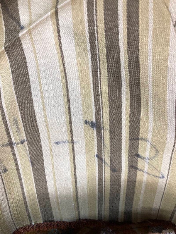 Six Yards Upholstery Fabric Stripe 4-13 c