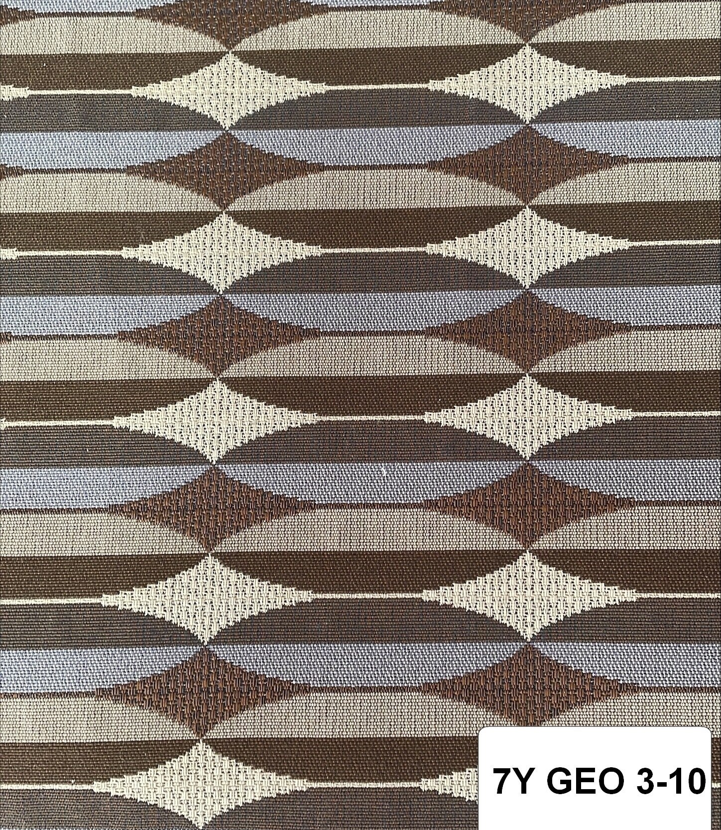 Seven Yard Upholstery Fabric Geometric 3-10