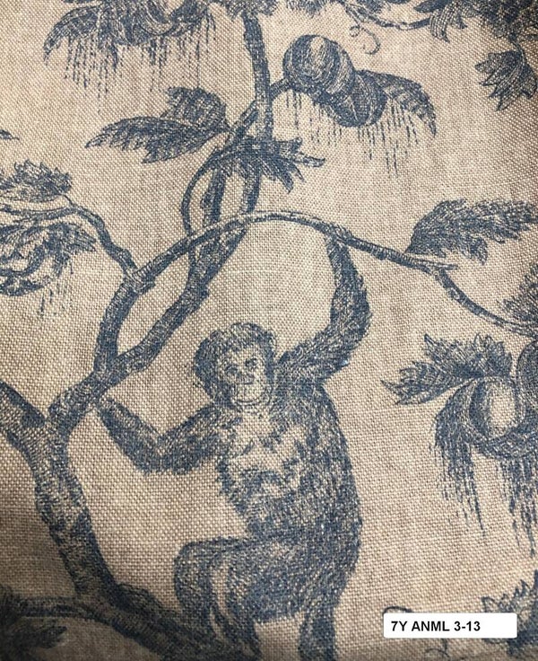 Seven Yard Upholstery Fabric Animal 3-13mk