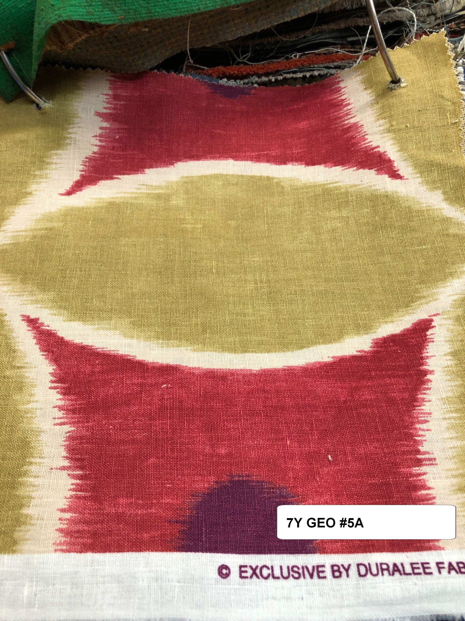 Seven Yard Upholstery Fabric Geometric #5