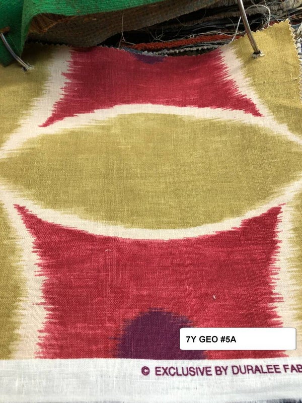 Seven Yard Upholstery Fabric Geometric #5