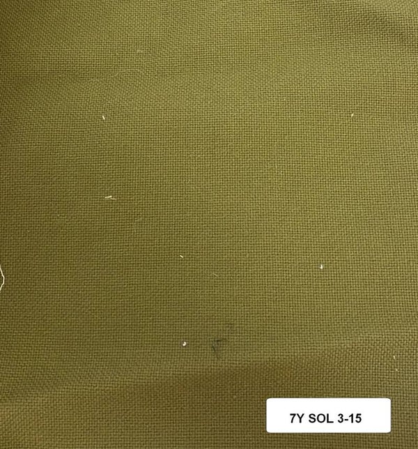 Seven Yard Upholstery Fabric Solid/Plain 3-15 olive