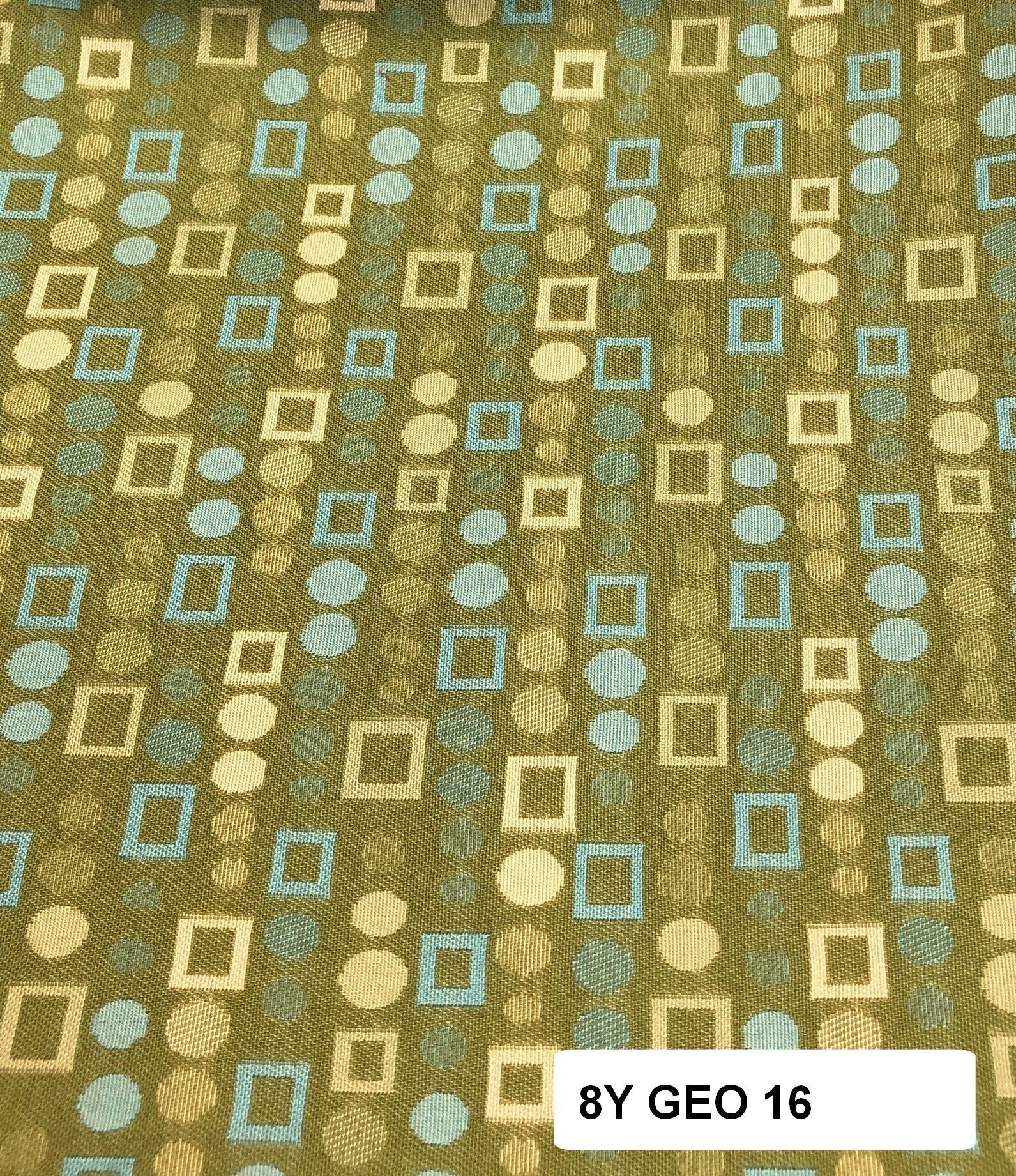 Eight Yards Upholstery Fabric Geometric 16-a