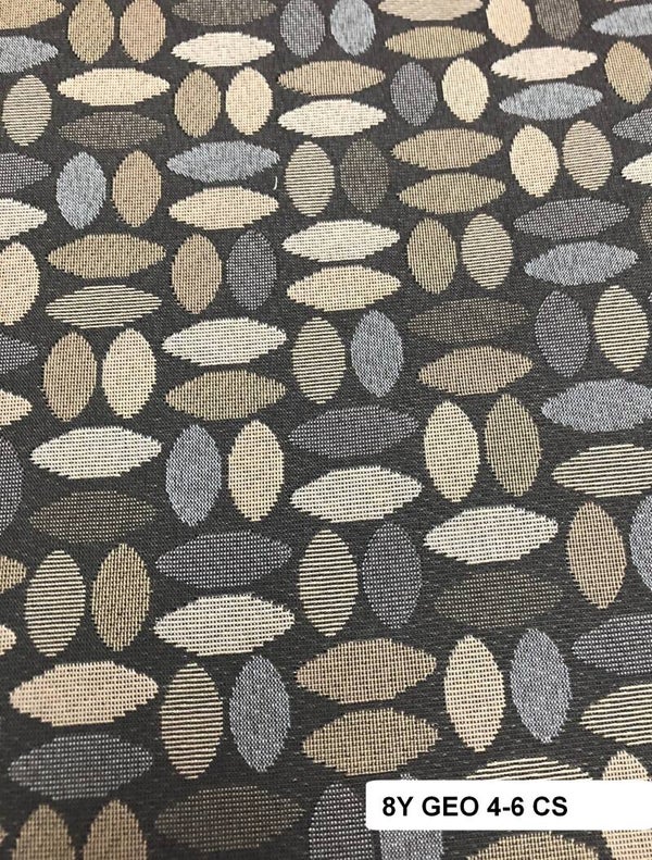Eight Yards Upholstery Fabric Geometric 4-6 cs