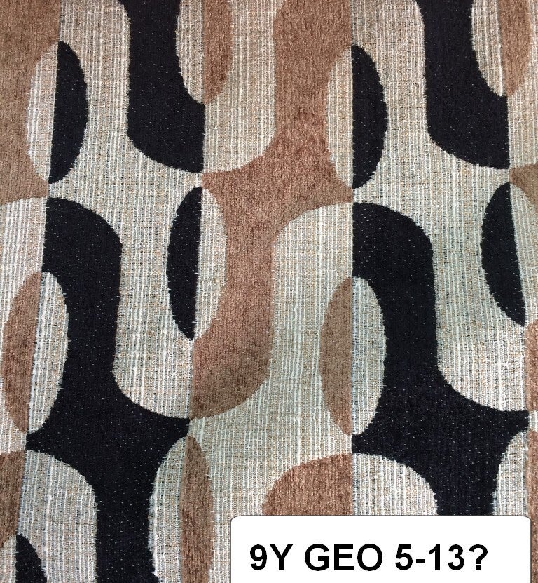 Nine Yards Upholstery Fabric  Geometric 5-13