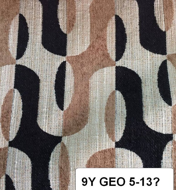 Nine Yards Upholstery Fabric  Geometric 5-13