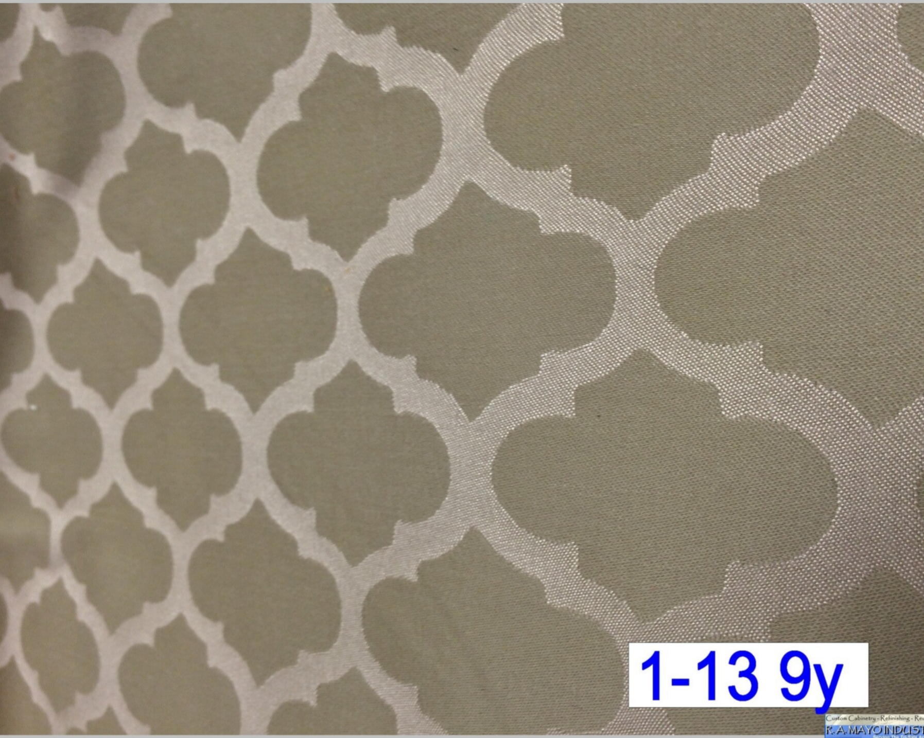 Nine Yards Upholstery Fabric  Geometric 1-13