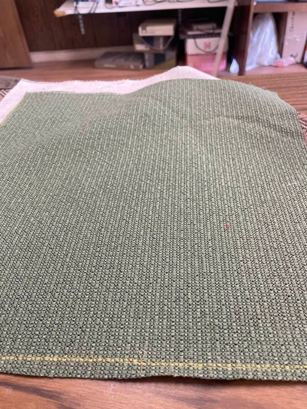 2 Yards Solid/Plain loc 4424 green